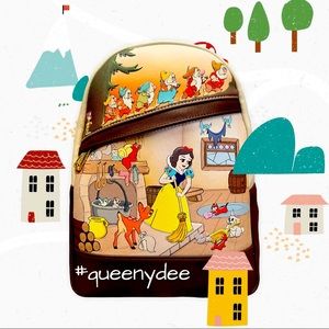 Loungefly Snow White mini backpack NWT
